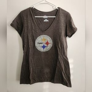 Majestic Fan Fashion Pittsburgh Steelers T-shirt Size Medium